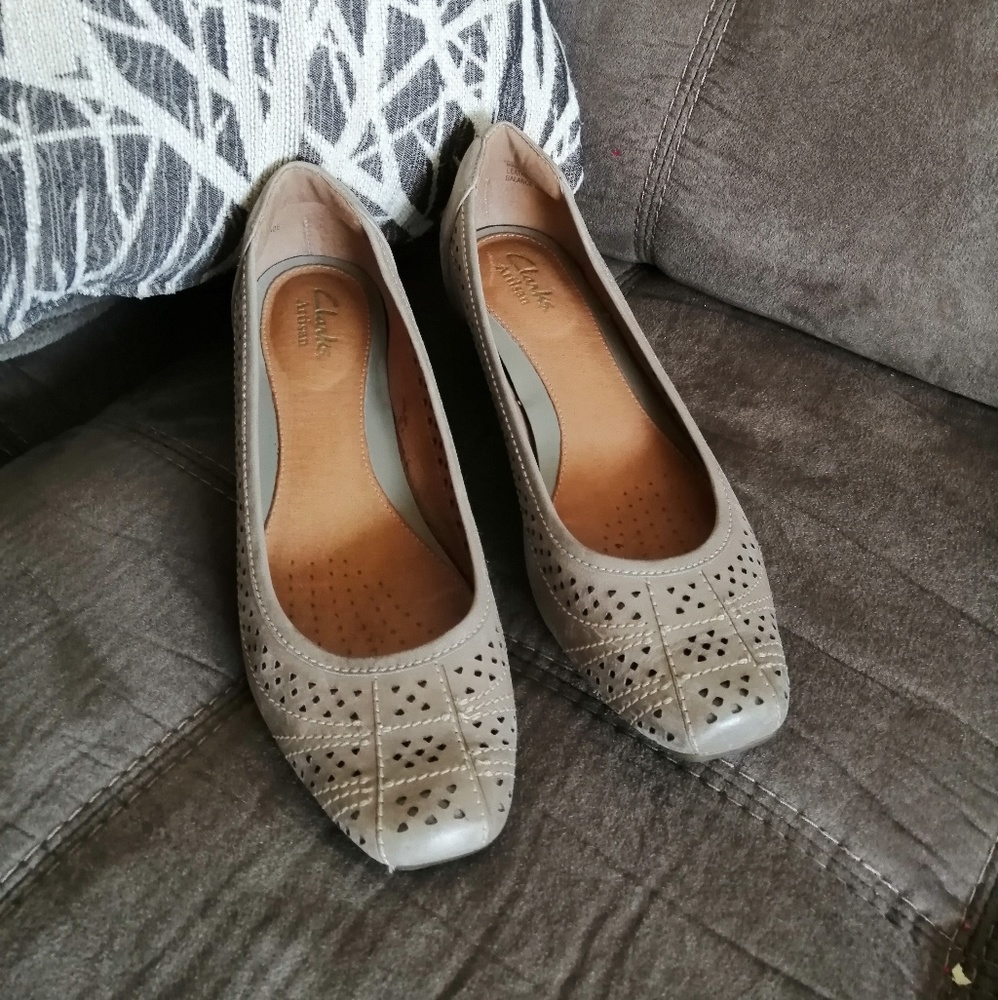 Clarks Artisan wedges shoes size 7M